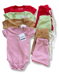 Kit flamingo 3 peças