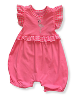 Romper rosa de flamingo