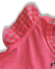 Romper rosa de flamingo