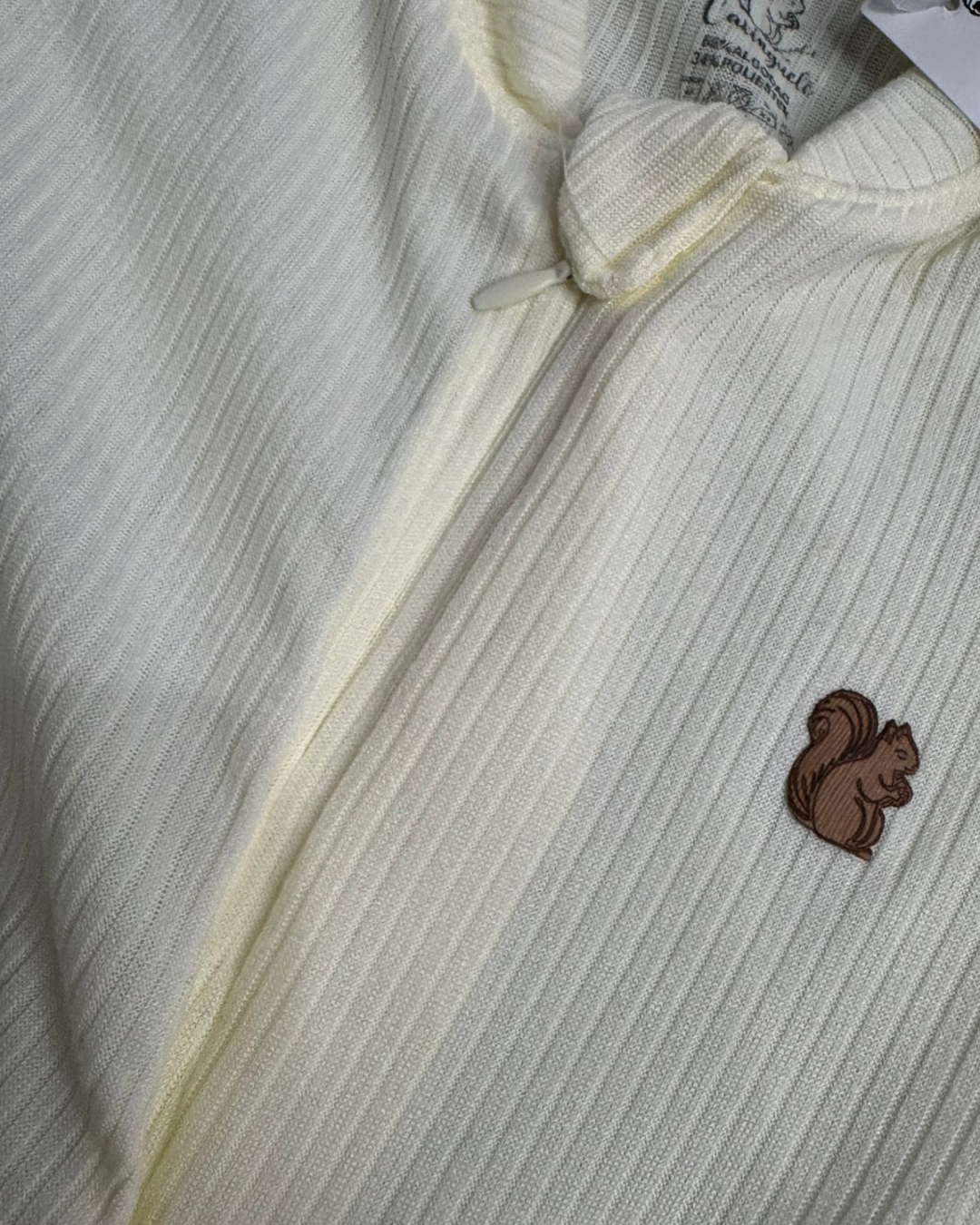 Macacão canelado confy